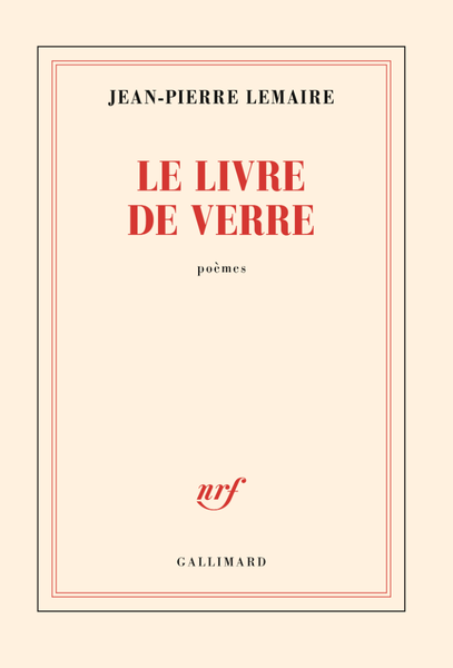 Jean Pierre Lemaire, le livre de verre